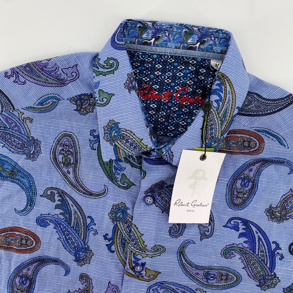 notre dame men's dress shirts Men's Cutter & Buck Light Blue Notre Dame Fighting Irish Alumni Logo Stretch Oxford Short Sleeve Button-Down Shirt